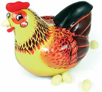 铁皮玩具-母鸡下蛋
